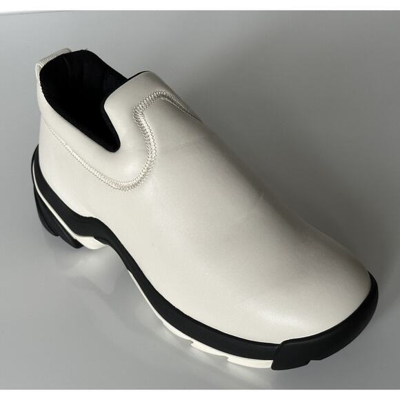 Bottega Veneta Men\'s Neutral Lagoon Nappa Leather Sneakers 9 US 667069 NIB $890 main image 8